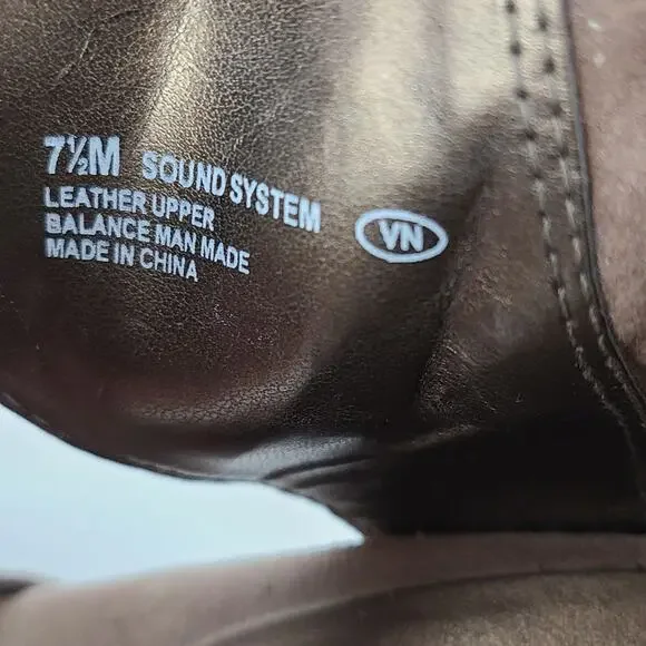 Aerosoles Soundsystem nude peep toe wedge shooties,, 7.5M - Picture 3 of 11